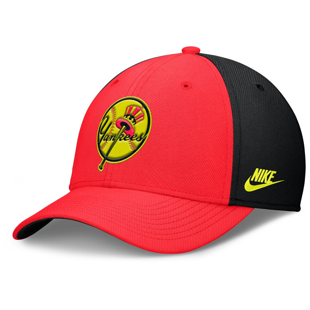 New York Yankees Nike Neon 90s Rise SwooshFlex Hat Sale