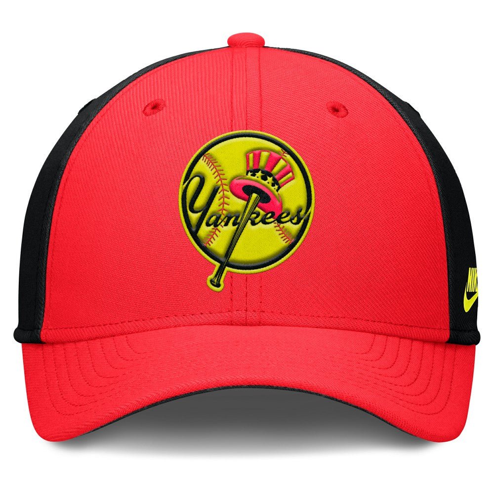 New York Yankees Nike Neon 90s Rise SwooshFlex Hat Sale