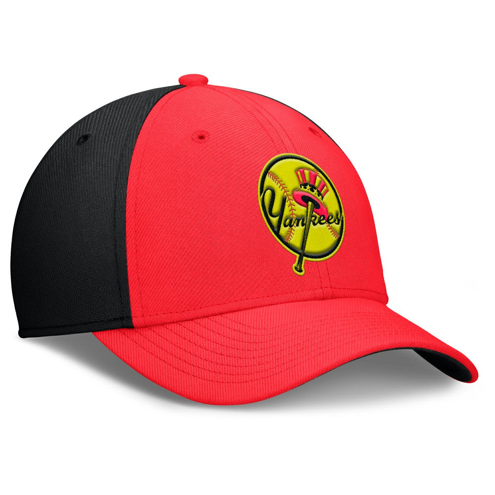 New York Yankees Nike Neon 90s Rise SwooshFlex Hat Sale