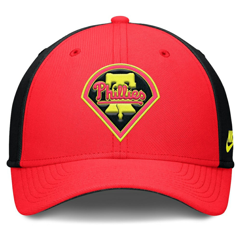 Philadelphia Phillies Nike Neon 90s Rise SwooshFlex Hat Sale