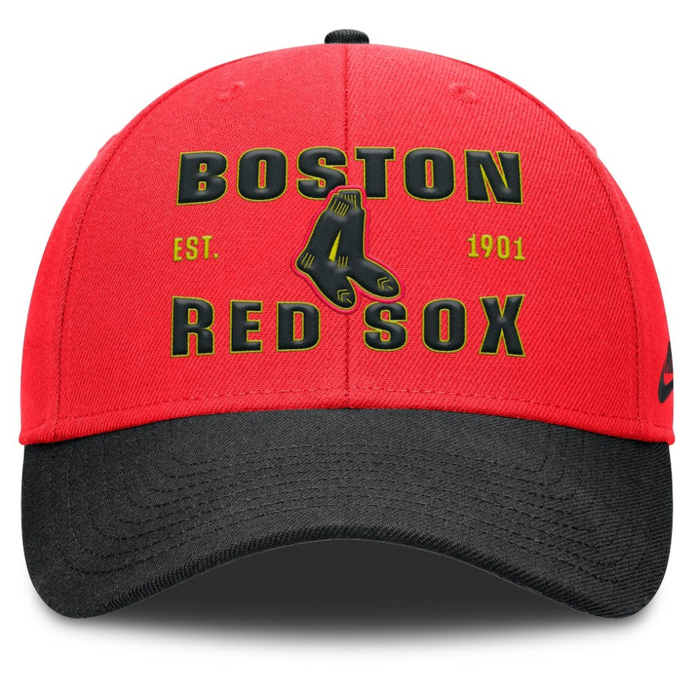 Boston Red Sox Nike Neon 90s Rise Adjustable Hat Discount