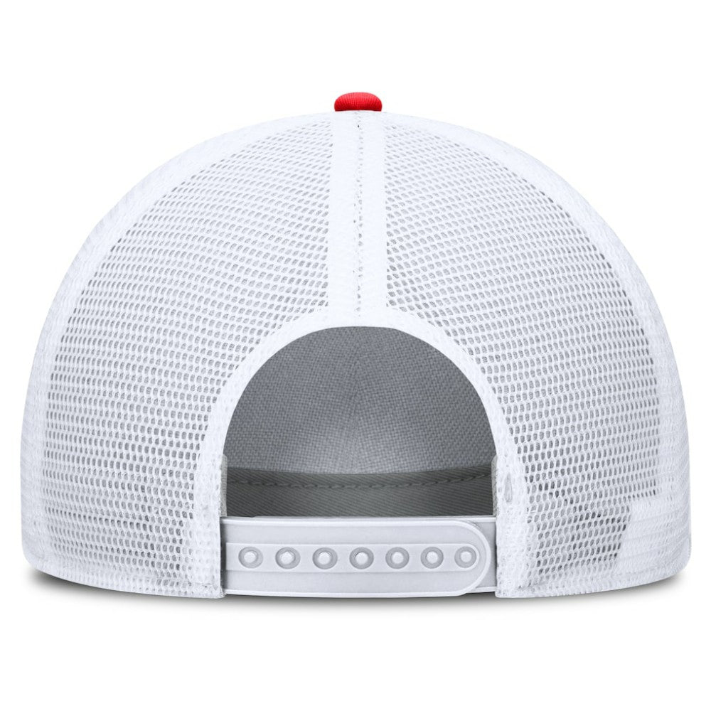 Chicago Cubs Nike Neon 90s Rise Structured Performance Adjustable Trucker Hat for sale