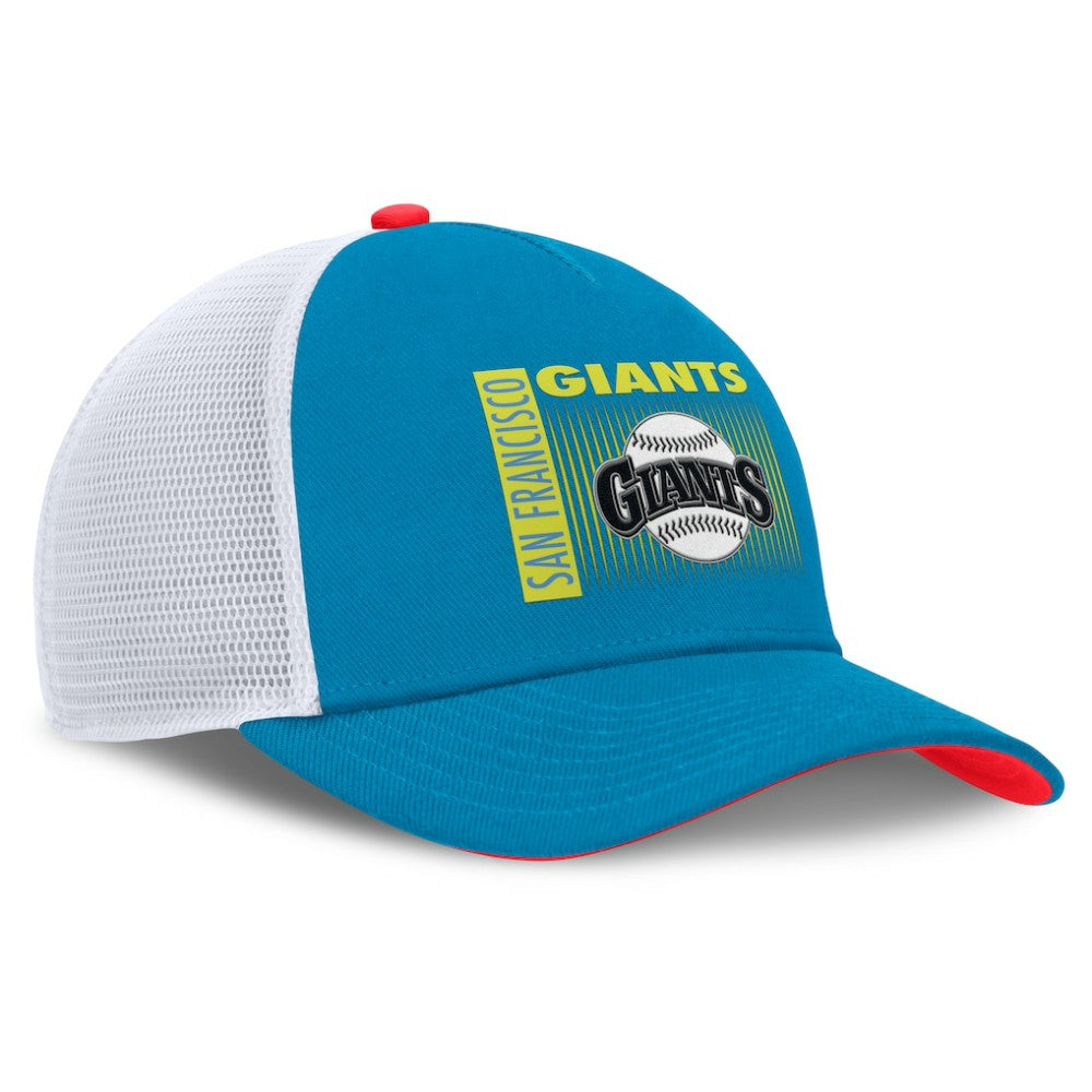 San Francisco Giants Nike Neon 90s Rise Structured Performance Adjustable Trucker Hat Online