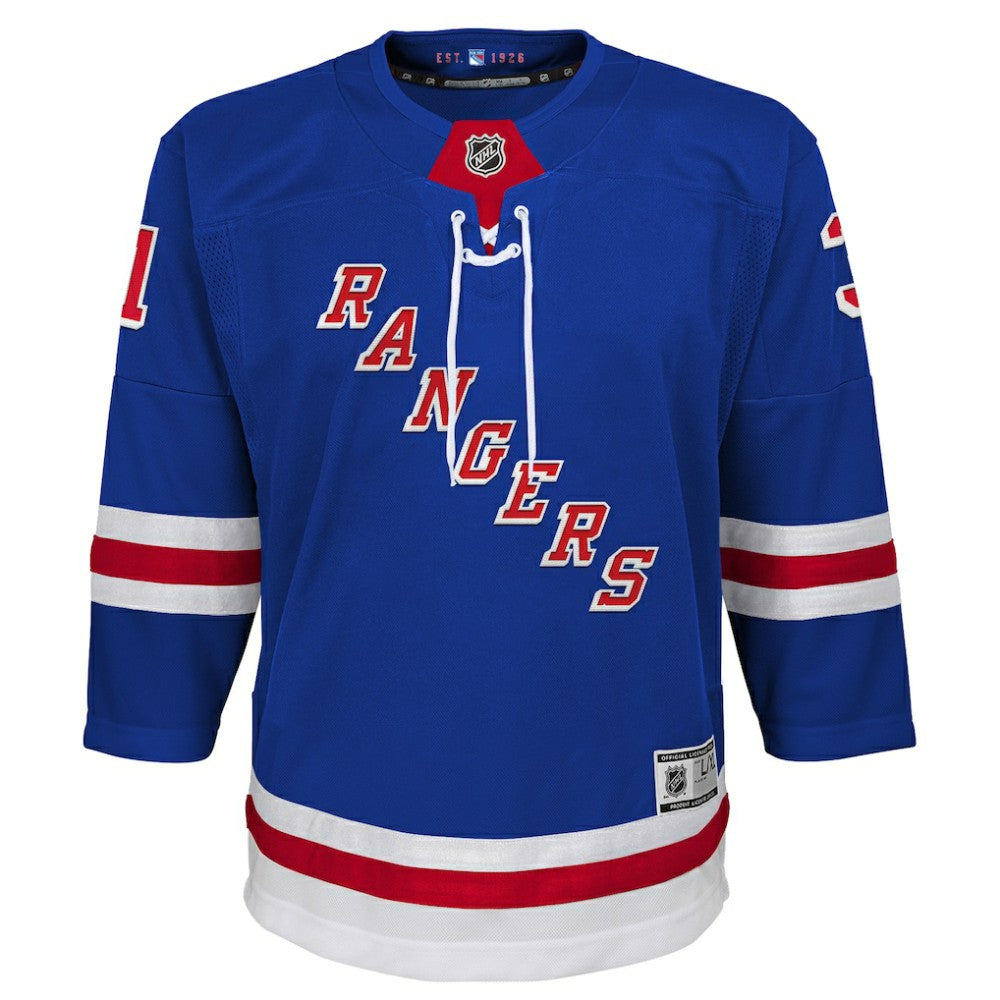 Igor Shesterkin New York Rangers Youth Home Premier Player Jersey - Blue | NHL sale