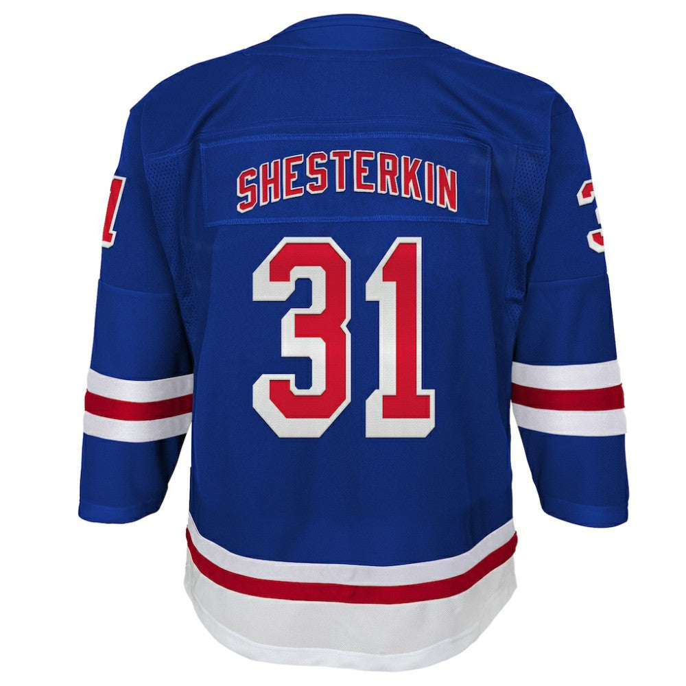 Igor Shesterkin New York Rangers Youth Home Premier Player Jersey - Blue | NHL sale