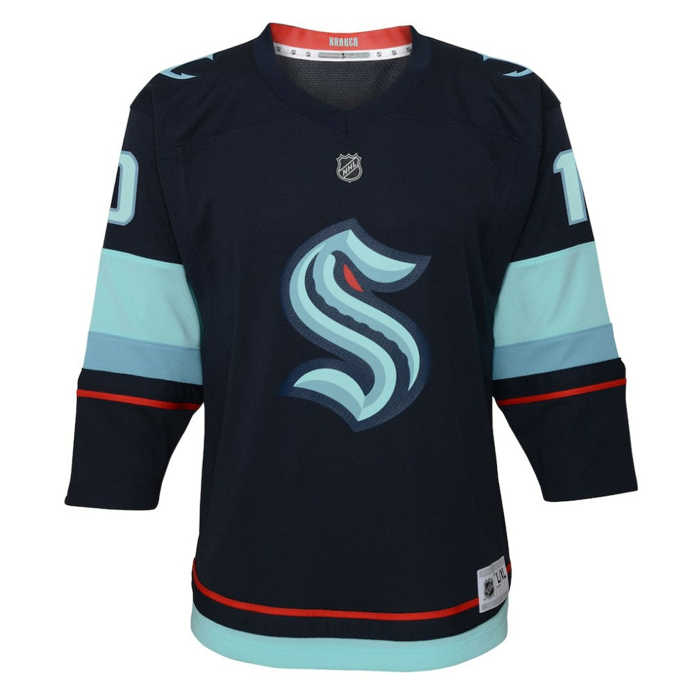 Matty Beniers Seattle Kraken Youth Alternate Replica Player Jersey - Navy | NHL on sale