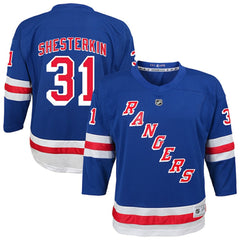 Igor Shesterkin New York Rangers Youth Home Replica Player Jersey - Blue | NHL online