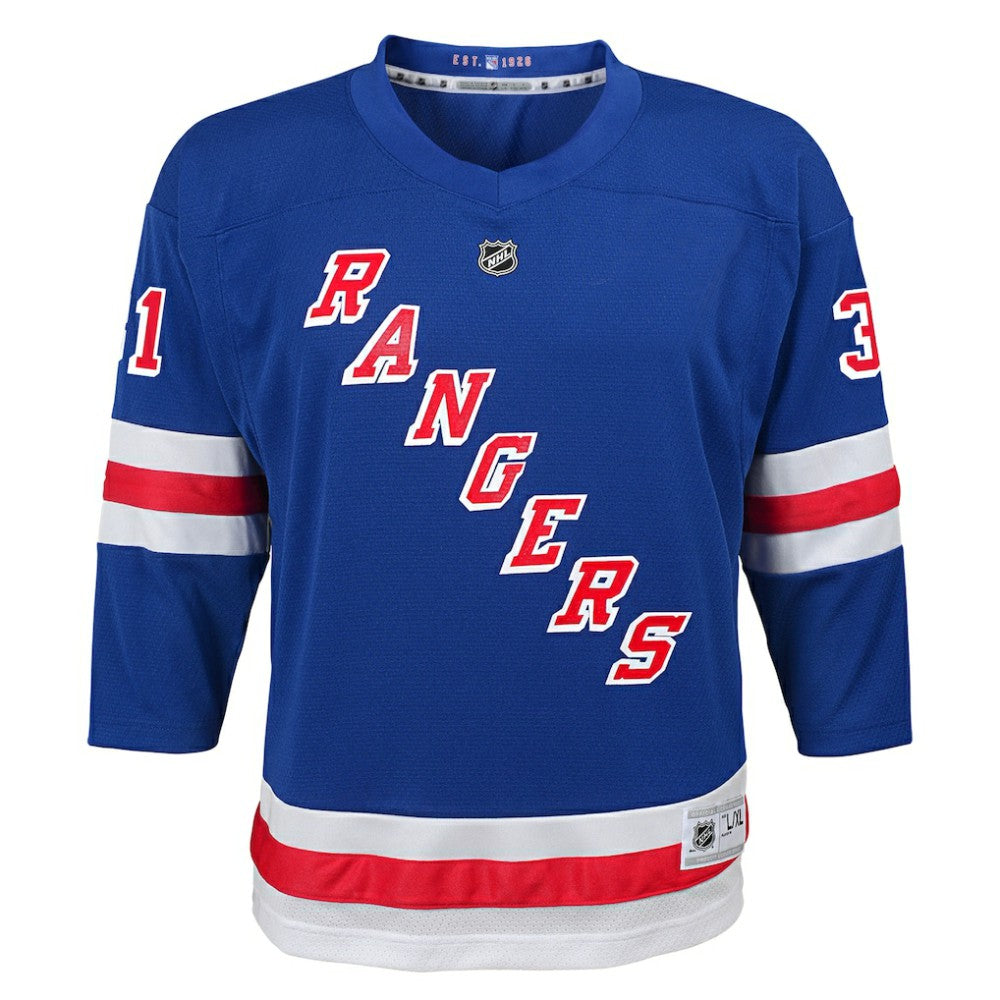 Igor Shesterkin New York Rangers Youth Home Replica Player Jersey - Blue | NHL online