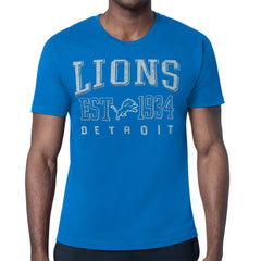 Detroit Lions Starter Retro Team Logo T-Shirt - Blue - NFL