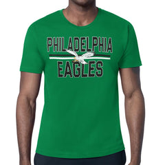 Philadelphia Eagles Starter Mesh Look Retro Logo T-Shirt - Kelly Green - NFL