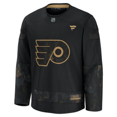 Philadelphia Flyers Fanatics 2024 Military Appreciation Practice Jersey - Black | Fanatics Clearance