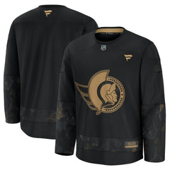 Ottawa Senators Fanatics 2024 Military Appreciation Practice Jersey - Black | Fanatics near me