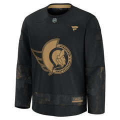 Ottawa Senators Fanatics 2024 Military Appreciation Practice Jersey - Black | Fanatics near me