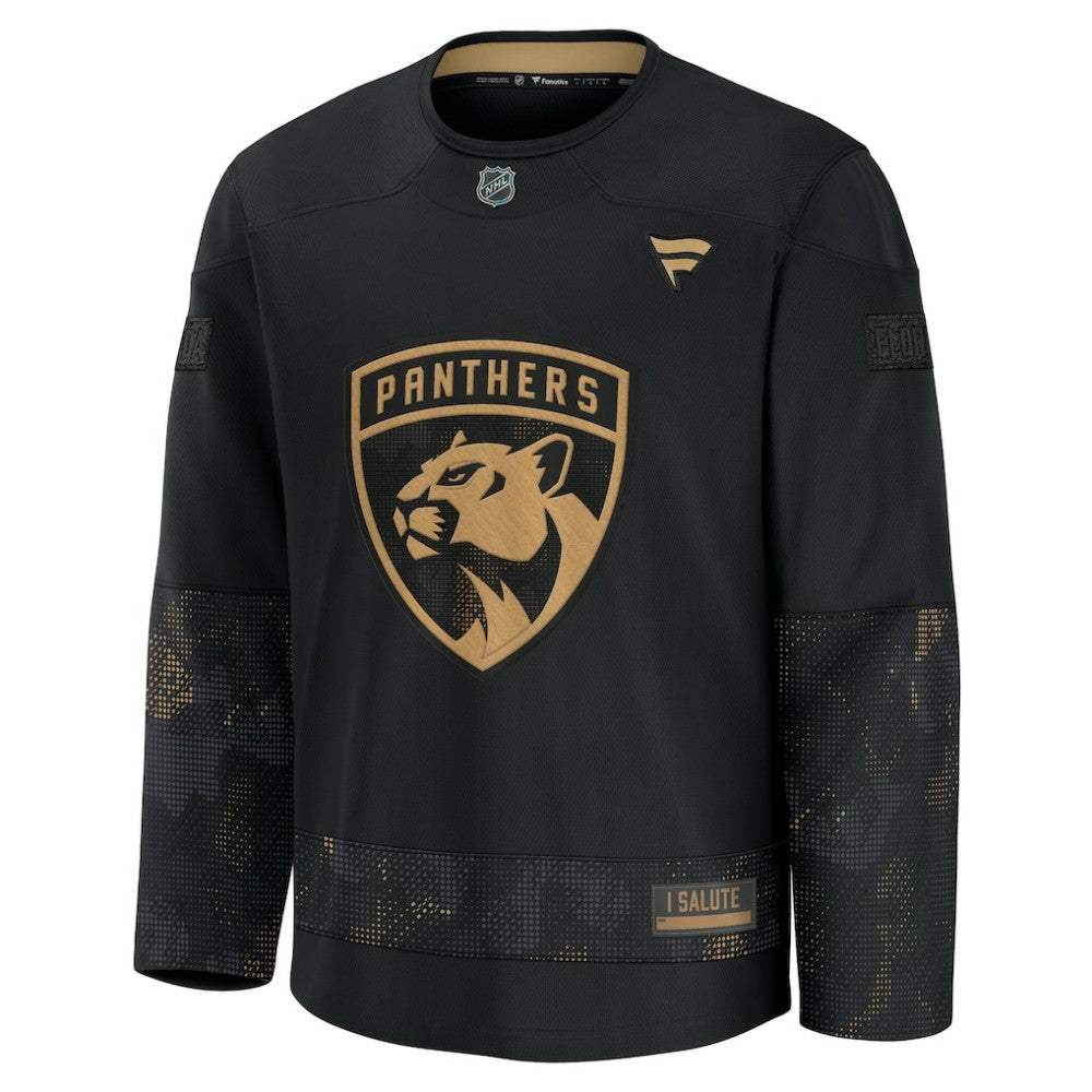 Florida Panthers Fanatics 2024 Military Appreciation Practice Jersey - Black | Fanatics sale
