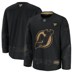 New Jersey Devils Fanatics 2024 Military Appreciation Practice Jersey - Black | Fanatics Clearance