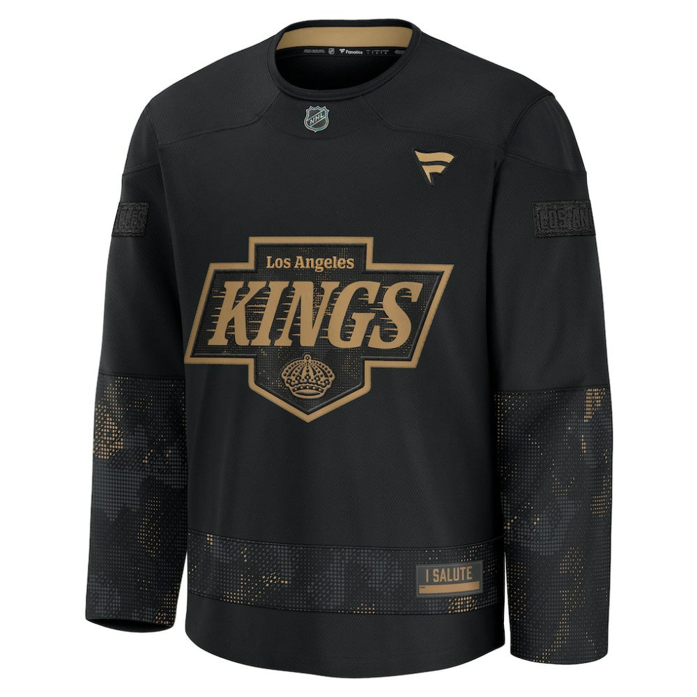 Los Angeles Kings Fanatics 2024 Military Appreciation Practice Jersey - Black | Fanatics on sale