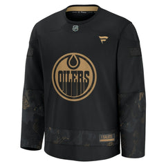 Edmonton Oilers Fanatics 2024 Military Appreciation Practice Jersey - Black | Fanatics near me