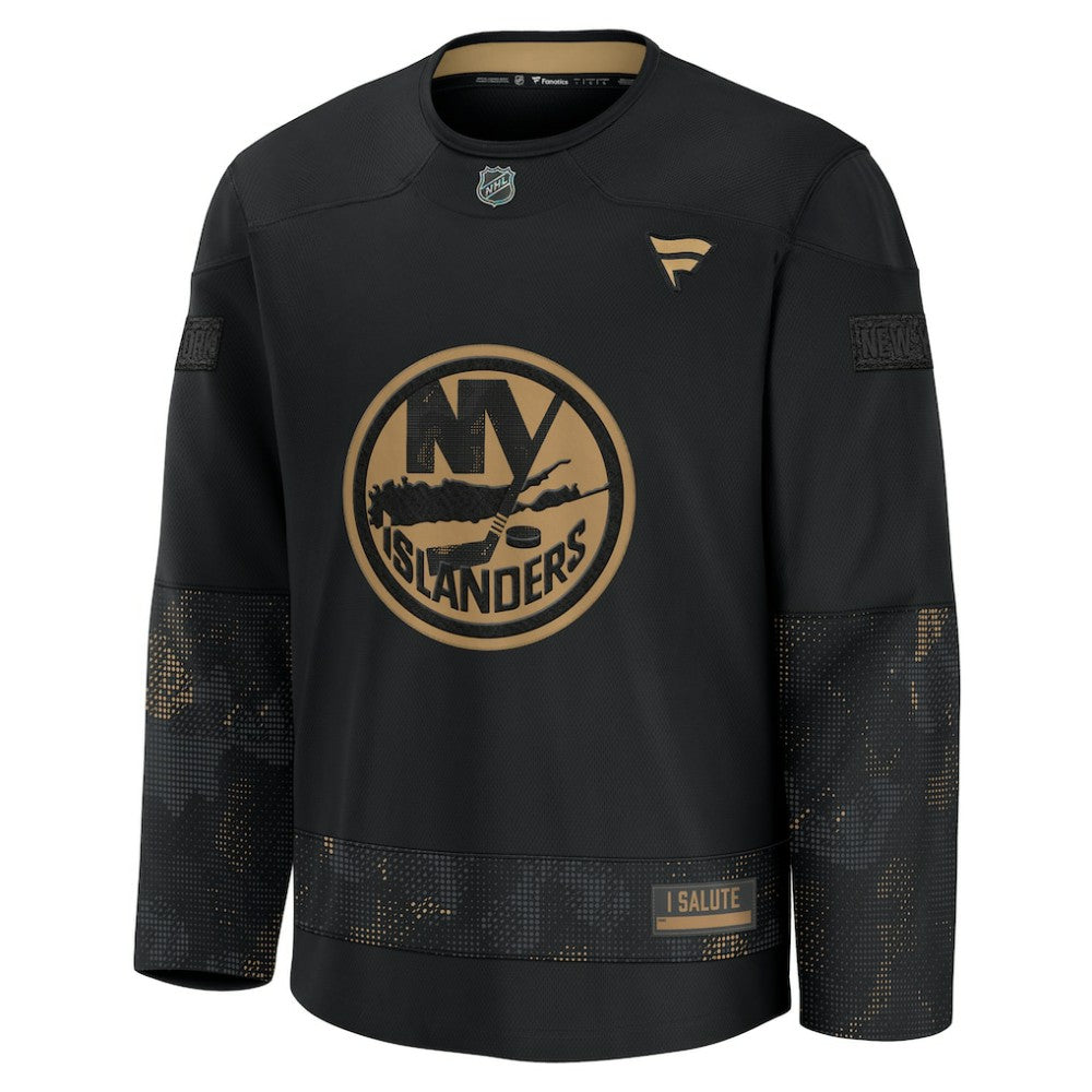 New York Islanders Fanatics 2024 Military Appreciation Practice Jersey - Black | Fanatics discount