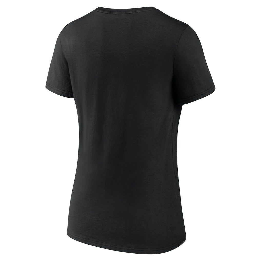 Jayden Daniels Washington Commanders Women's Play Motion T-Shirt - Black - NFL