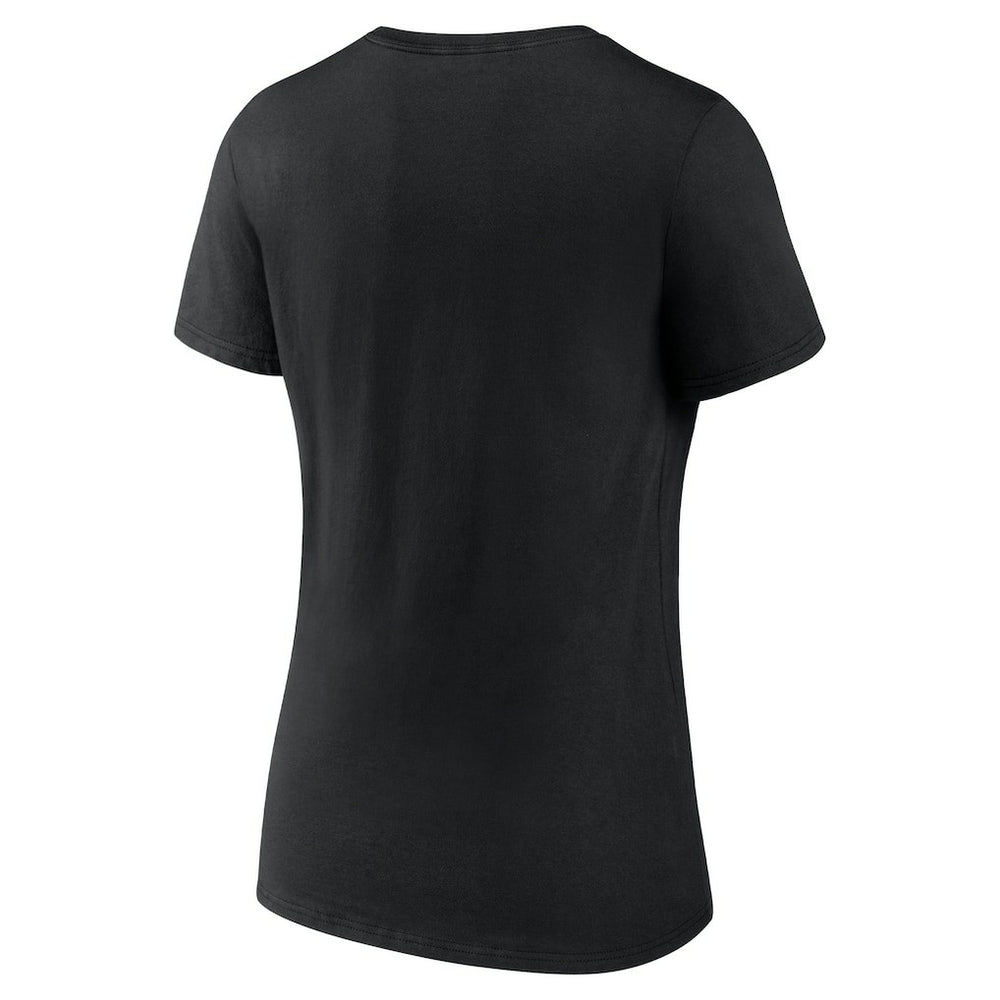 Jayden Daniels Washington Commanders Women's Play Motion T-Shirt - Black - NFL
