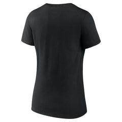 Jayden Daniels Washington Commanders Women's Play Motion T-Shirt - Black - NFL