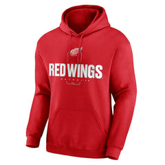 Detroit Red Wings Personalized Name & Number Midfielder Pullover Hoodie - Red | NHL sale
