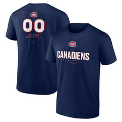 Montreal Canadiens Personalized Name & Number Midfielder T-Shirt - Navy | NHL on sale
