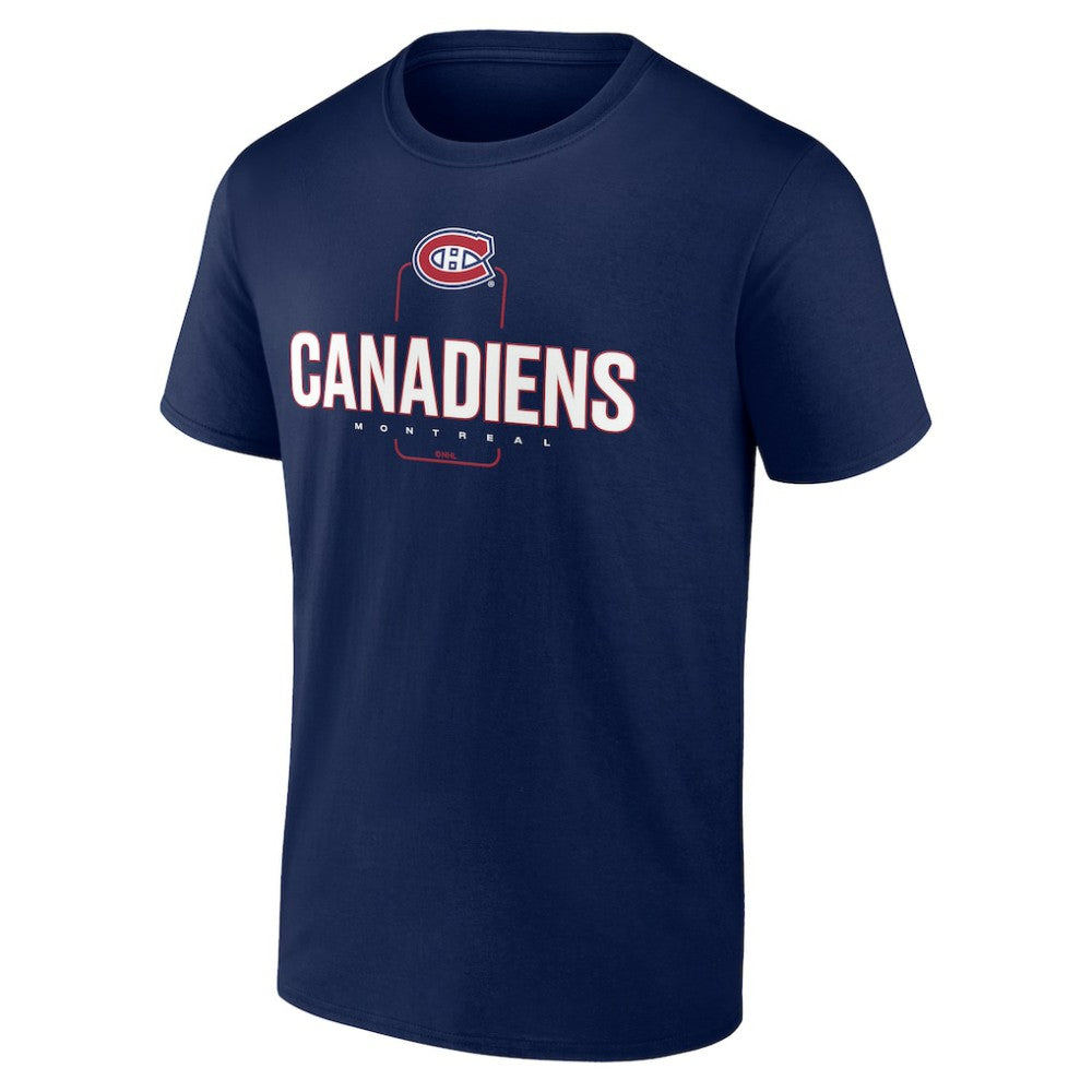 Montreal Canadiens Personalized Name & Number Midfielder T-Shirt - Navy | NHL on sale