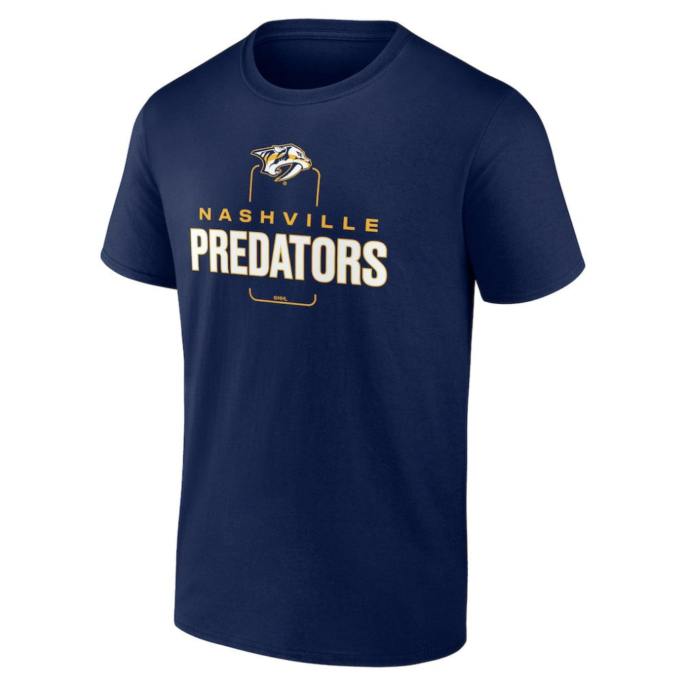 Nashville Predators Personalized Name & Number Midfielder T-Shirt - Navy | NHL on sale