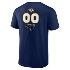 Nashville Predators Personalized Name & Number Midfielder T-Shirt - Navy | NHL on sale
