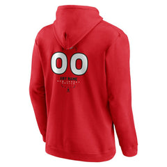 New Jersey Devils Personalized Name & Number Midfielder Pullover Hoodie - Red | NHL discount