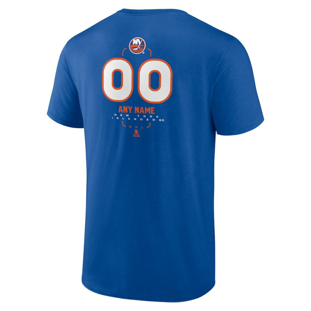 New York Islanders Personalized Name & Number Midfielder T-Shirt - Royal | NHL discount