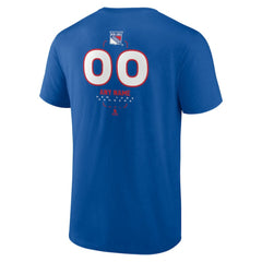 New York Rangers Personalized Name & Number Midfielder T-Shirt - Blue | NHL sale
