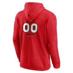 Ottawa Senators Personalized Name & Number Midfielder Pullover Hoodie - Red | NHL on sale