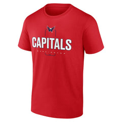 Washington Capitals Personalized Name & Number Midfielder T-Shirt - Red | NHL discount