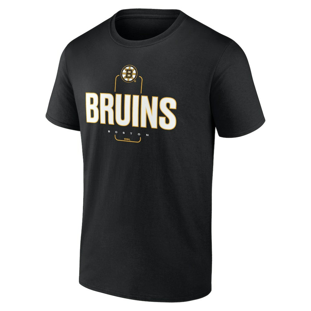 Boston Bruins Personalized Name & Number Midfielder T-Shirt - Black | NHL online