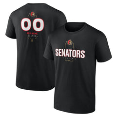 Ottawa Senators Personalized Name & Number Midfielder T-Shirt - Black | NHL on sale