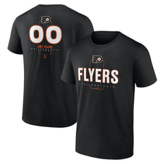 Philadelphia Flyers Personalized Name & Number Midfielder T-Shirt - Black | NHL on sale