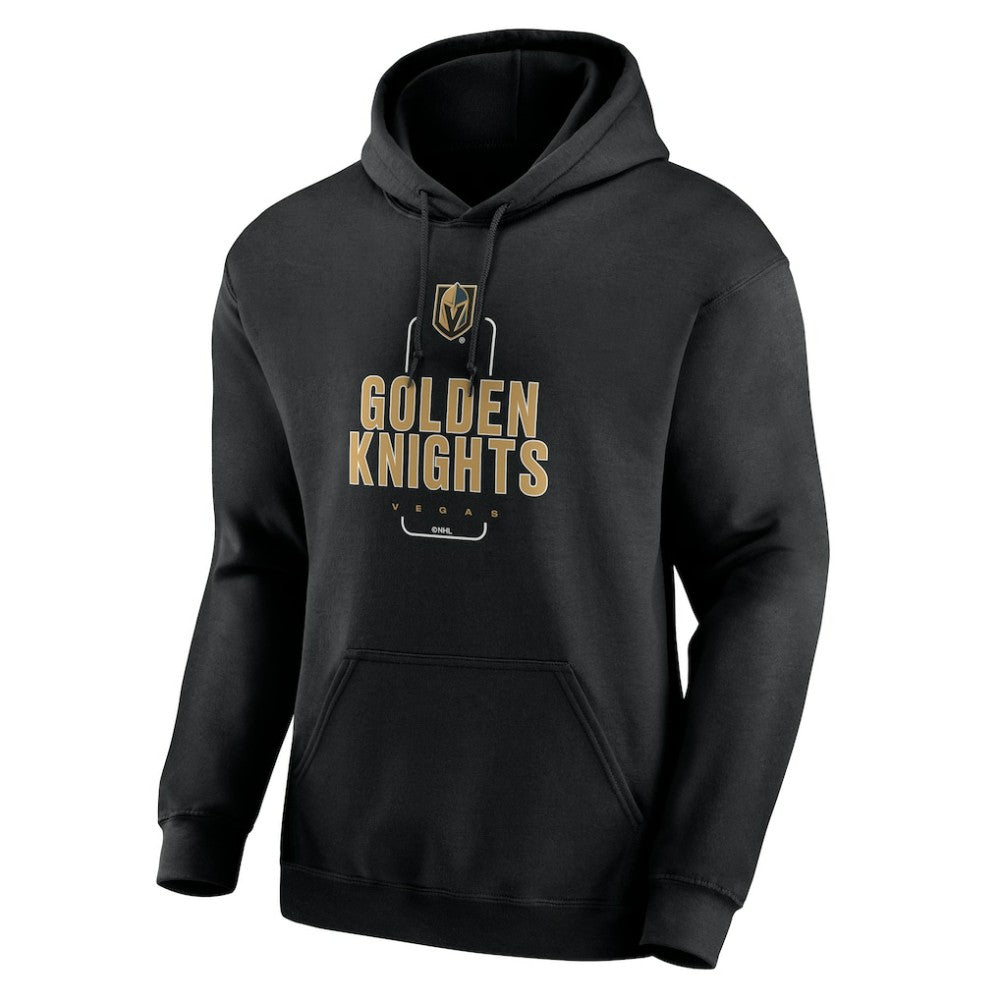 Vegas Golden Knights Personalized Name & Number Midfielder Pullover Hoodie - Black | NHL discount