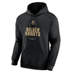Vegas Golden Knights Personalized Name & Number Midfielder Pullover Hoodie - Black | NHL discount