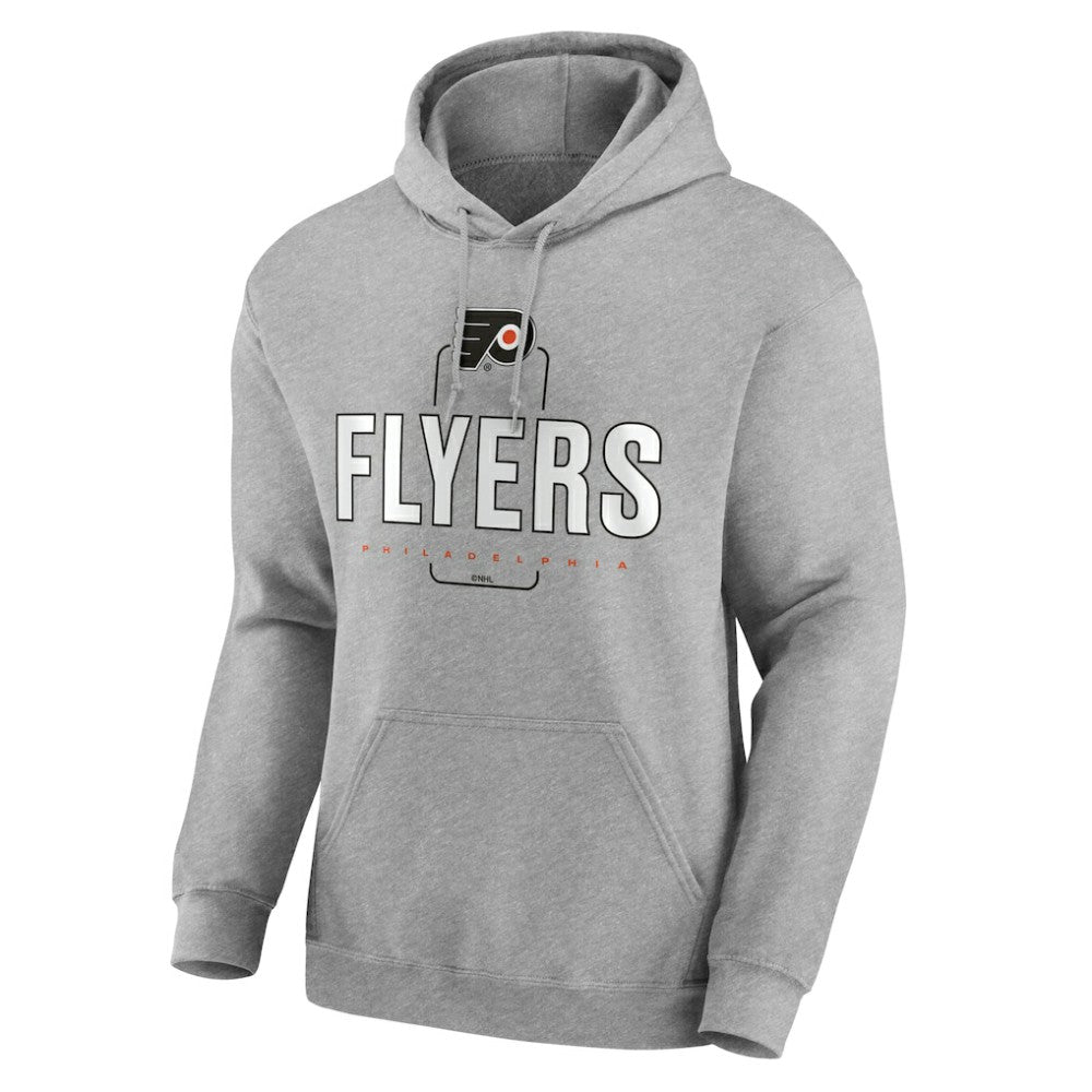 Philadelphia Flyers Personalized Name & Number Midfielder Pullover Hoodie - Gray | NHL online