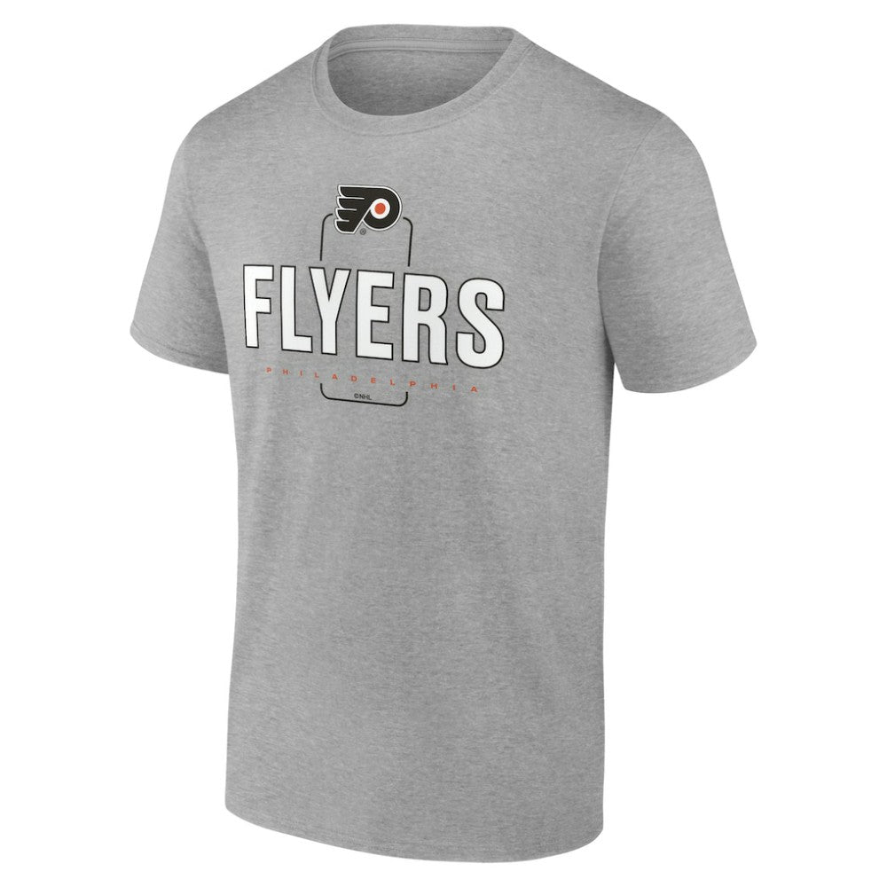 Philadelphia Flyers Personalized Name & Number Midfielder T-Shirt - Gray | NHL sale
