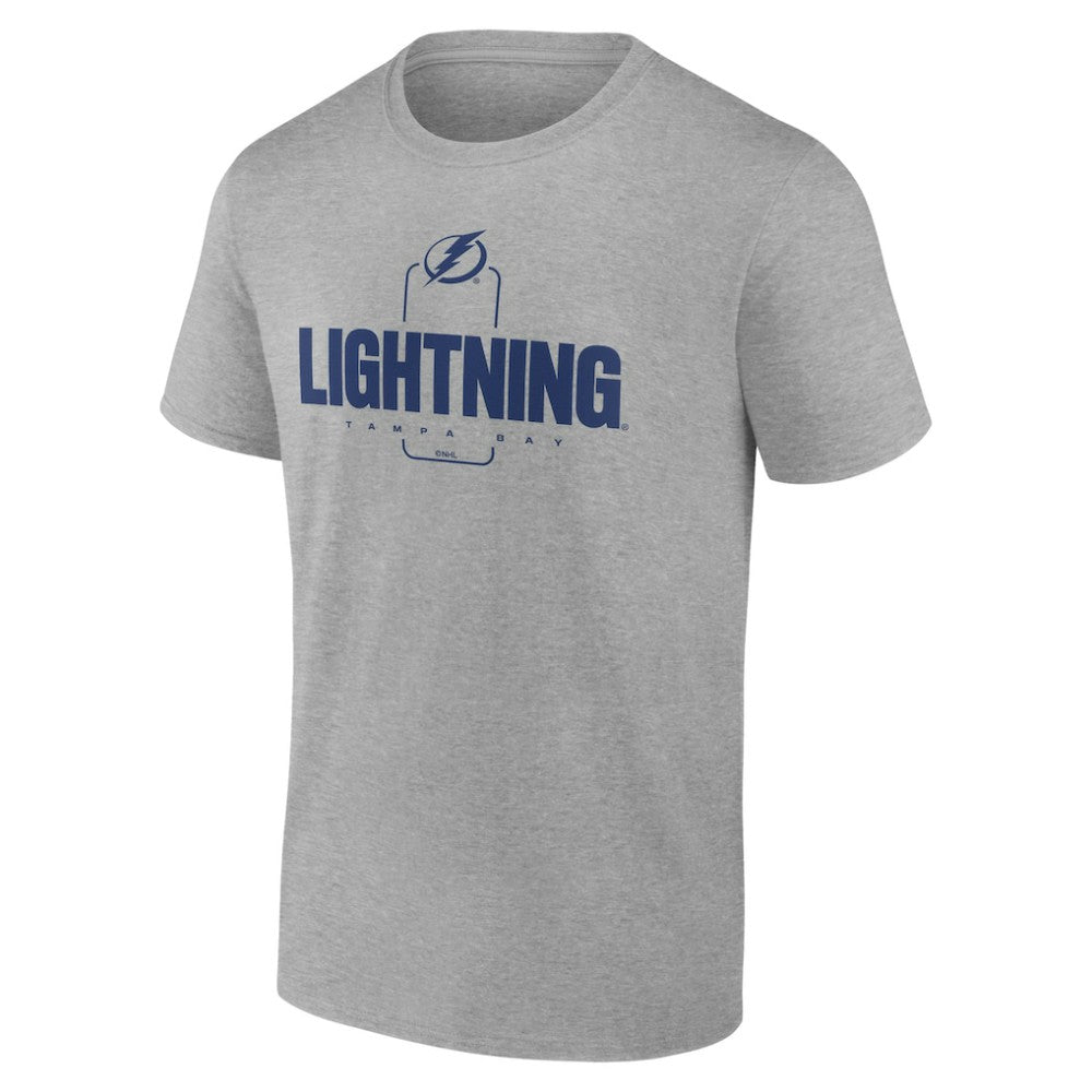 Tampa Bay Lightning Personalized Name & Number Midfielder T-Shirt - Gray | NHL discount