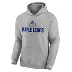 Toronto Maple Leafs Personalized Name & Number Midfielder Pullover Hoodie - Gray | NHL discount
