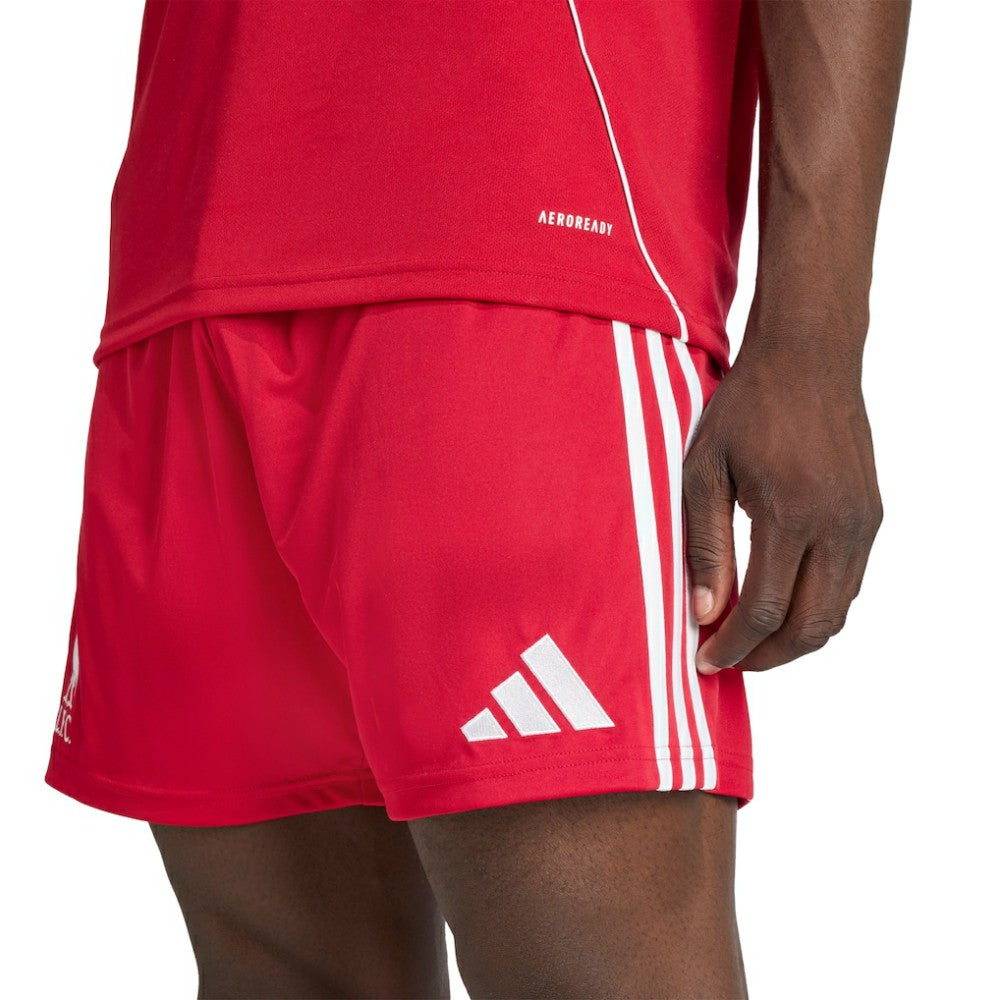 Adidas - Liverpool 2025/26 Home AEROREADY Replica Shorts - Red