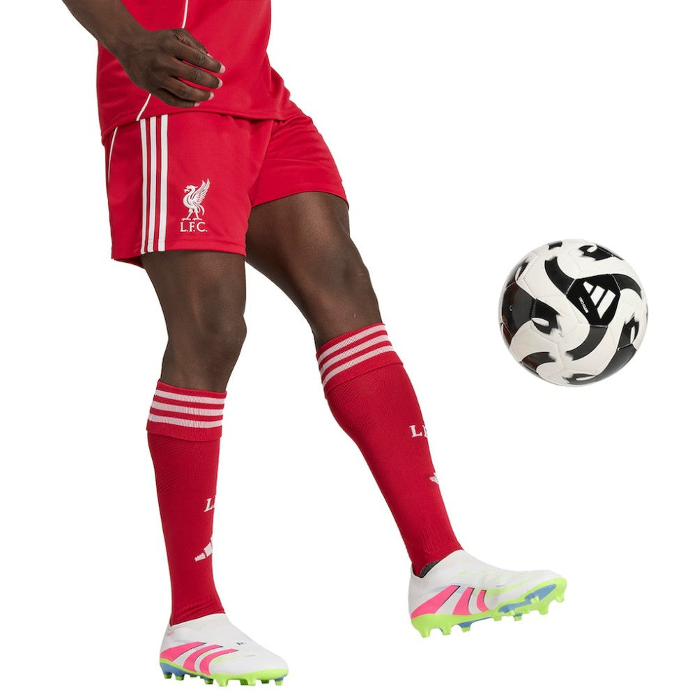 Adidas - Liverpool 2025/26 Home AEROREADY Replica Shorts - Red