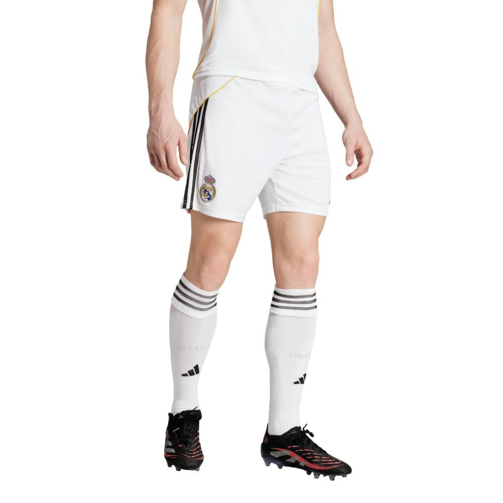 Adidas - Real Madrid 2025/26 Home AEROREADY Replica Shorts - White