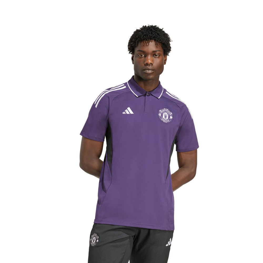 Adidas - Manchester United 2025/26 Training Polo - Purple