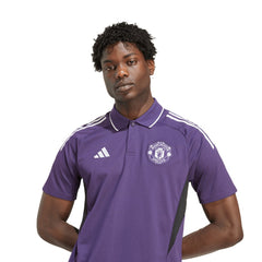 Adidas - Manchester United 2025/26 Training Polo - Purple