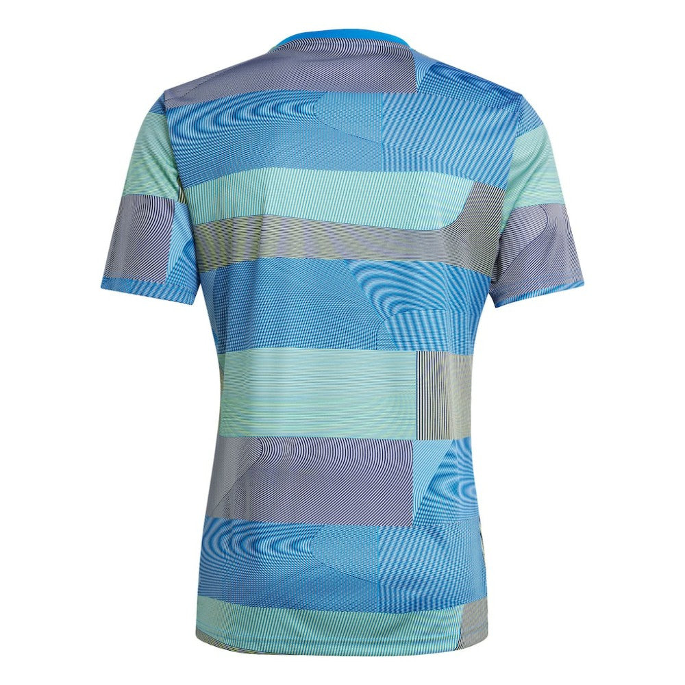 Adidas - Real Madrid 2025/26 AEROREADY Pre-Match Top - Blue